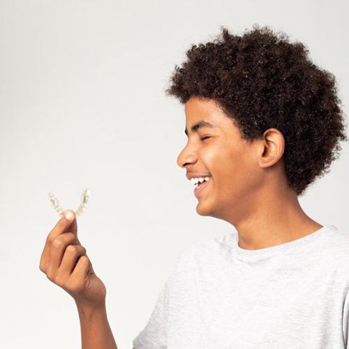 Teen approves of Invisalign